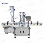 Màquina de tapar de cargol de mandril d'ampolla d'un sol cap servo lineal automàtica