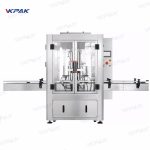 Pots de vidre automàtics d'oli de coco 2 capçals Línia d'ompliment pneumàtica