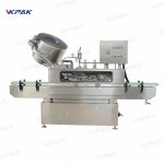 Màquina de tapatge al buit de torsió de pot de vidre Equip de taps de vapor