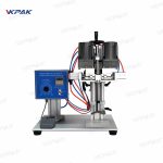 Tapadora de cargol de sobretaula semiautomàtica per a taps de bombes