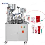 Màquina de segellat ultrasònic d'ompliment de tubs laminats de plàstic semiautomàtica