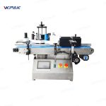 Equip d'etiquetatge autoadhesiu d'ampolles rodones petites de sobretaula automàtica