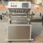 Màquina automàtica de segellat de pel·lícules de pots d'aperitius de tres caps