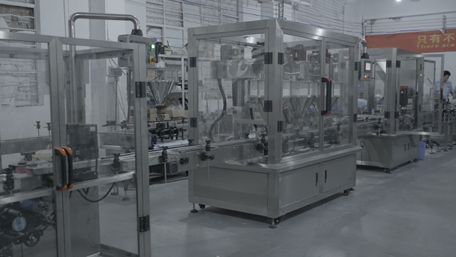 Línia d'ompliment de pols solta acceptació de fàbrica.JPG