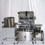 Oli Monoblock per a la cura del cabell Màquina d'ompliment i tapat de premsa d'ampolles petites