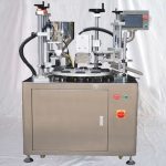 Equip d'ompliment de tubs rotatius semiautomàtics amb segellat ultrasònic de cua