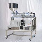 Màquina d'ompliment de tubs semiautomàtica amb equips de segellat ultrasònic