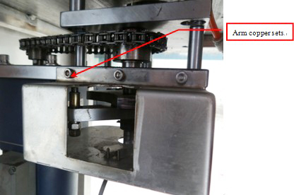 arm copper from capping screw capper equipment conjunts de coure de braç de la màquina de tapar.jpg